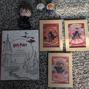 Coloring Book And Puzzle Harry Potter